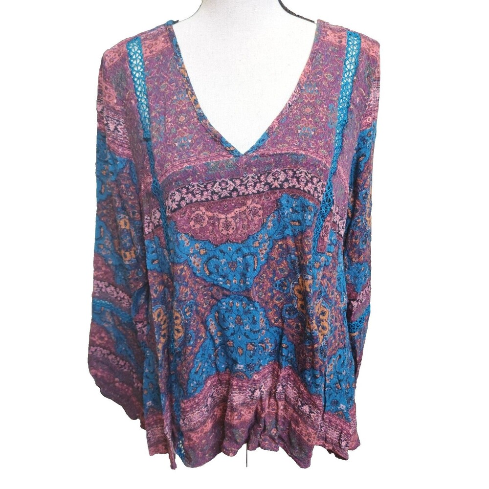 Miranda Lambert Idyllwind Top Size XL Flowy Comfort Southern Country